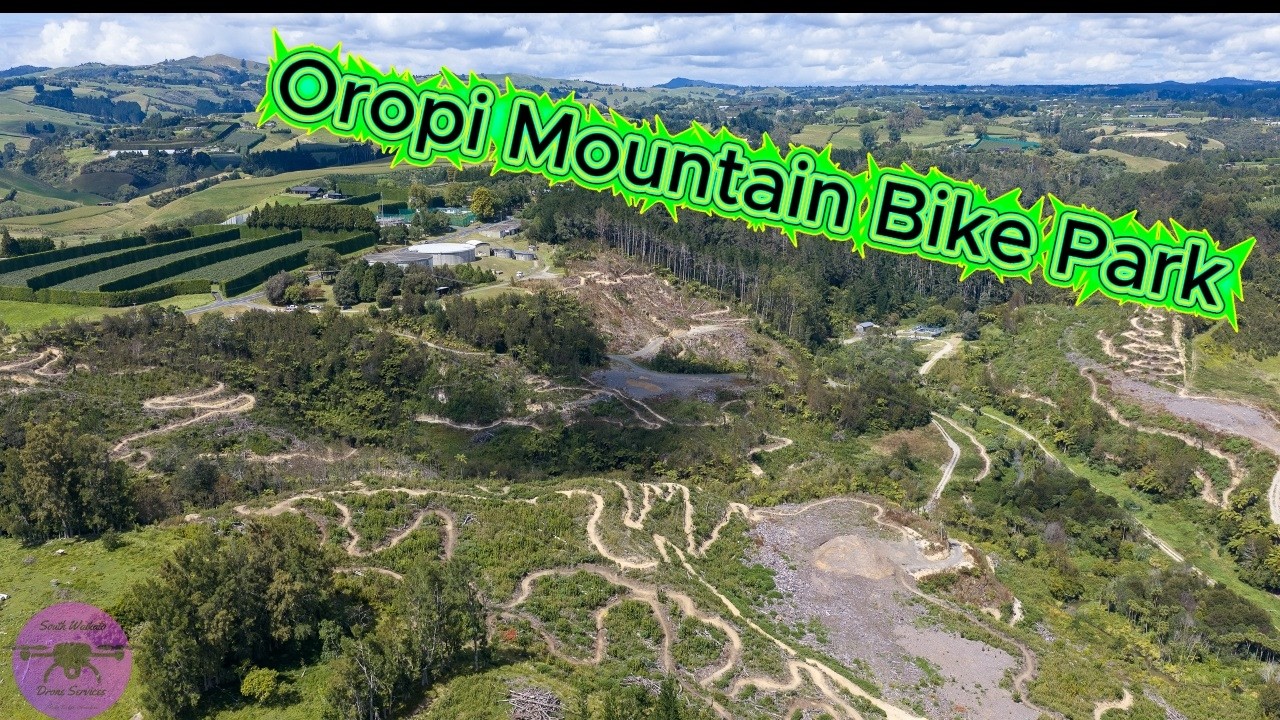 Oropi Mountain Bike Park Flyover with the Mavic