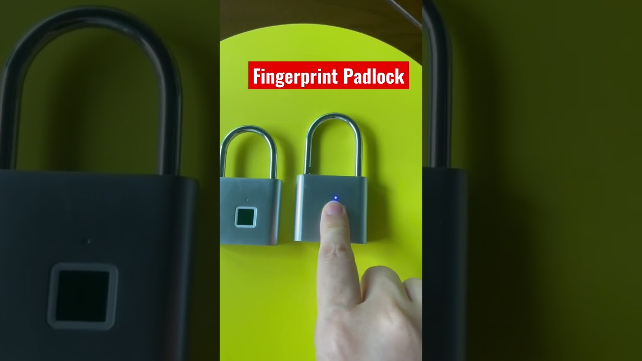 Fingerprint lock | Fingerprint Padlock | Intelligent Fingerprint lock