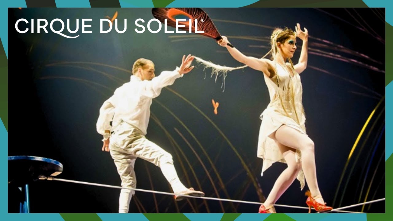 Mastering balance and poise | Amaluna's Tightwire Act | Cirque du Soleil