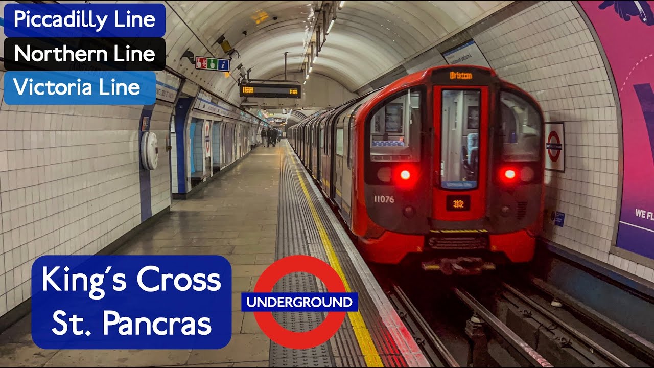 Transport for London Vlog 14: King’s Cross St. Pancras - Piccadilly + Victoria + Northern Lines