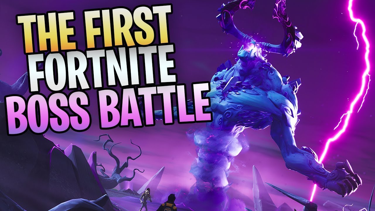 FORTNITE - New Save The World BOSS BATTLE! Killing The 