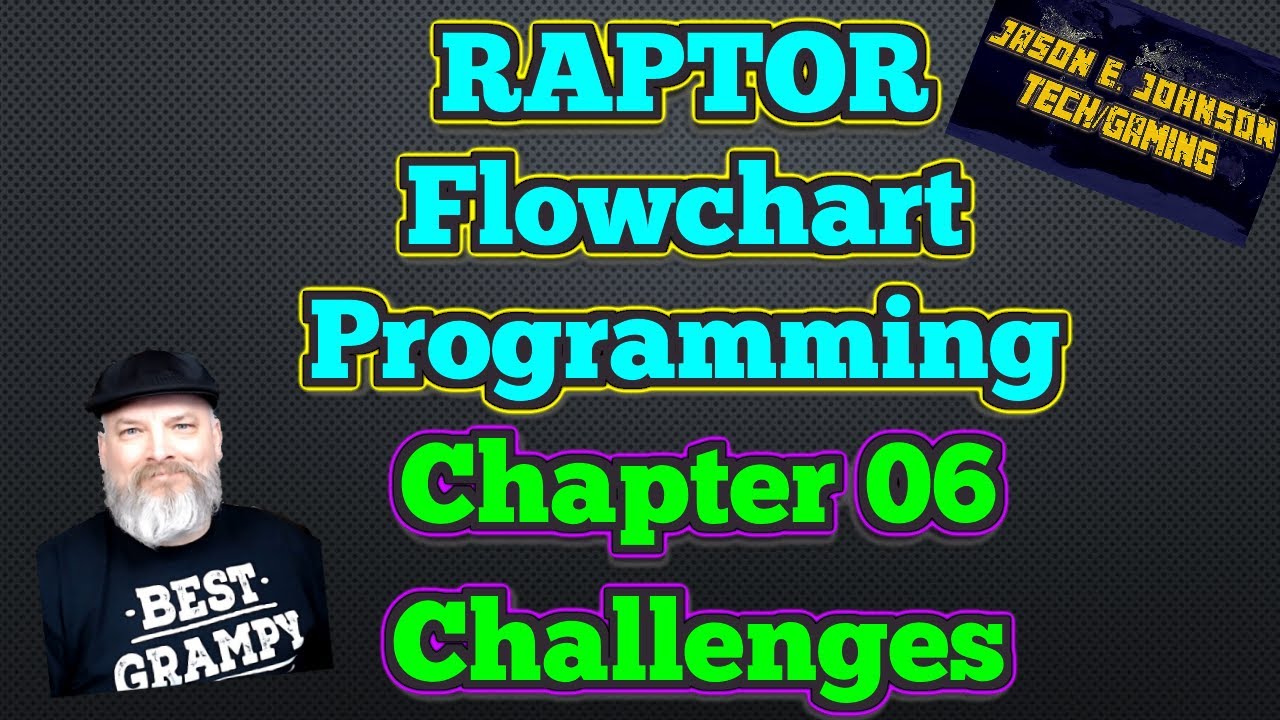 Chapter 06 Challenges = Raptor Flowchart-based Programming Videos Series