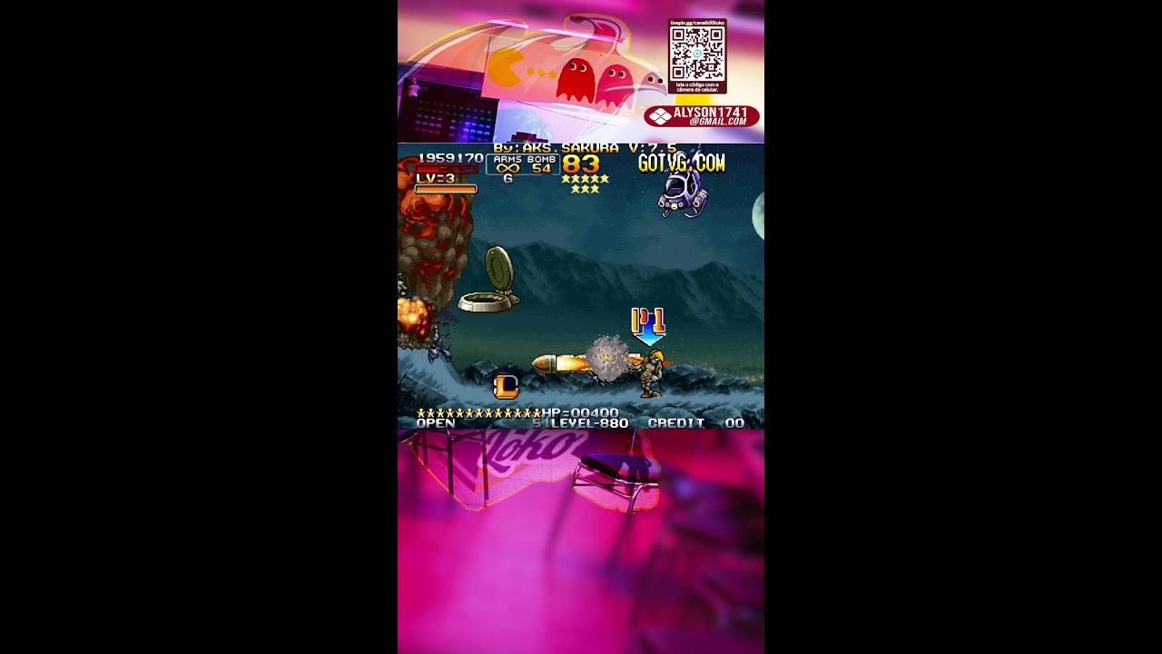 Metal Slug X Legend Unlimited Fire 7.5 Vamos Melhora  #01 #shortslivestream #shorts