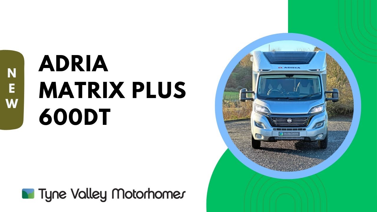 2024 Adria Matrix Plus 600DT - Video Tour 📹