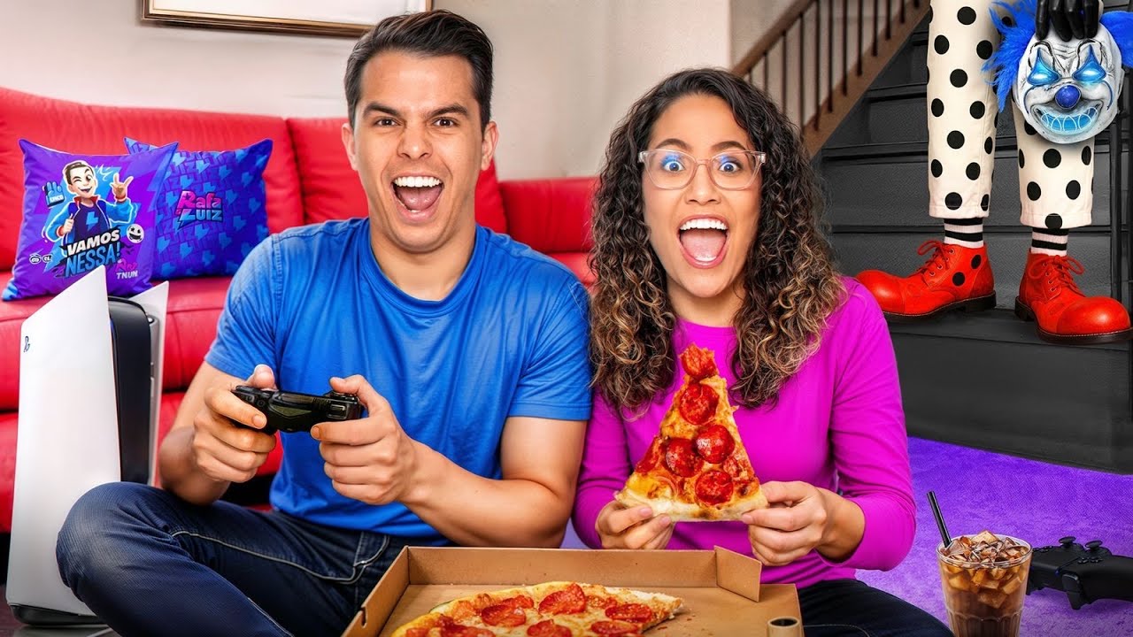 ERA SÓ PARA SER UMA NOITE DE PIZZA NA NOVA MANSÃO MAS...