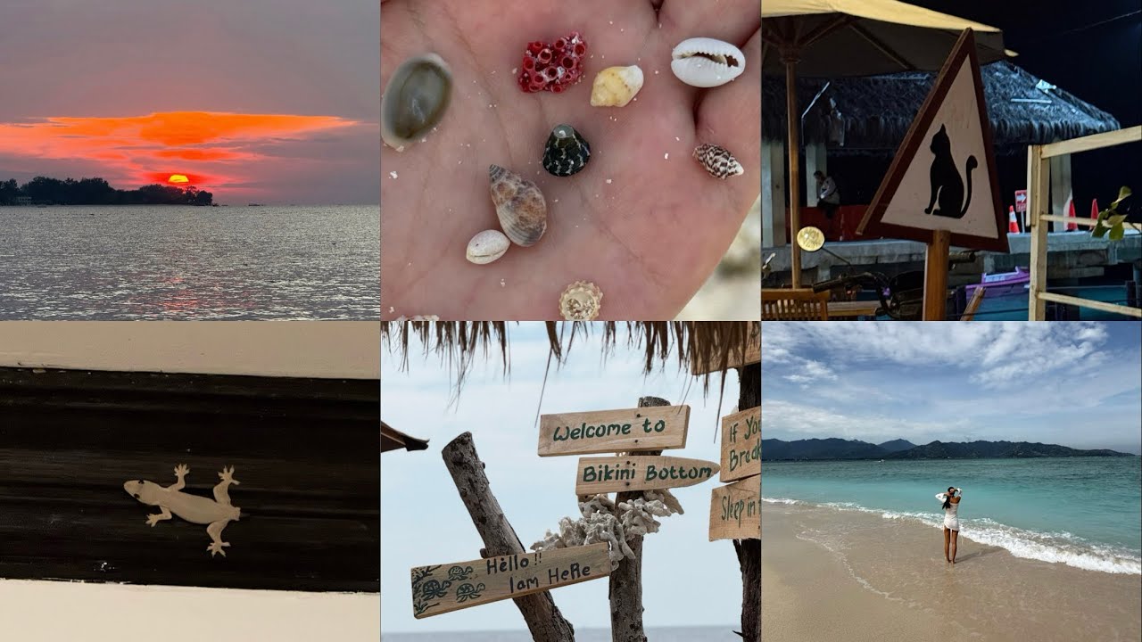 Гили Эир 2025, каникулы на райском Индонезийском острове 🐠