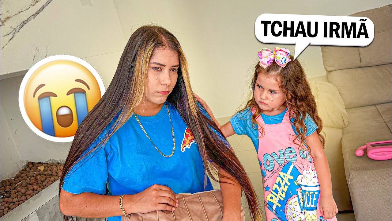 EU E MINHA IRMÃZINHA VAMOS EMBORA DESSA CASA! ( despedida )
