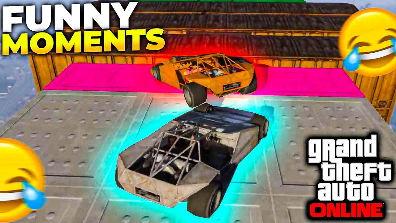 GTA 5 Face to face races (funny moment )