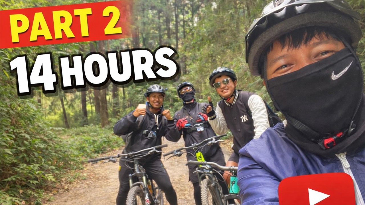 14 Hour Cycling Journey in the Mountains | Part 2 | with @dudewithmtb