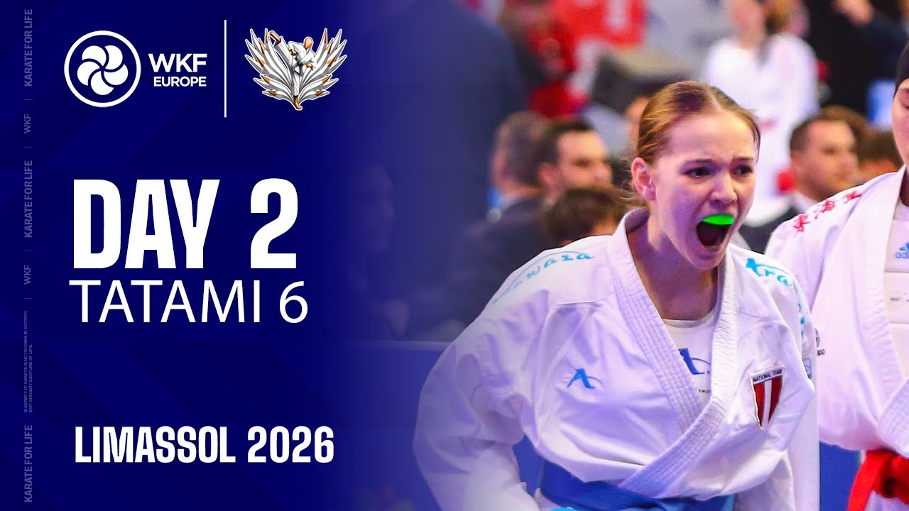 EKF KARATE  | Day 2 - Tatami 6 | EKF Cadet, Junior & U21 Championships