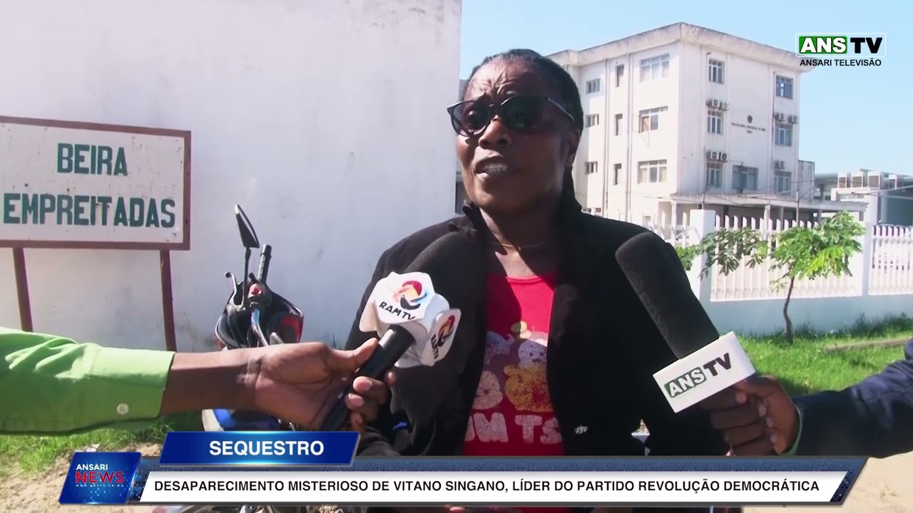 NOTICIAS I Desaparecimento misterioso de Vitano Singano, líder do Partido Revolução Democrática