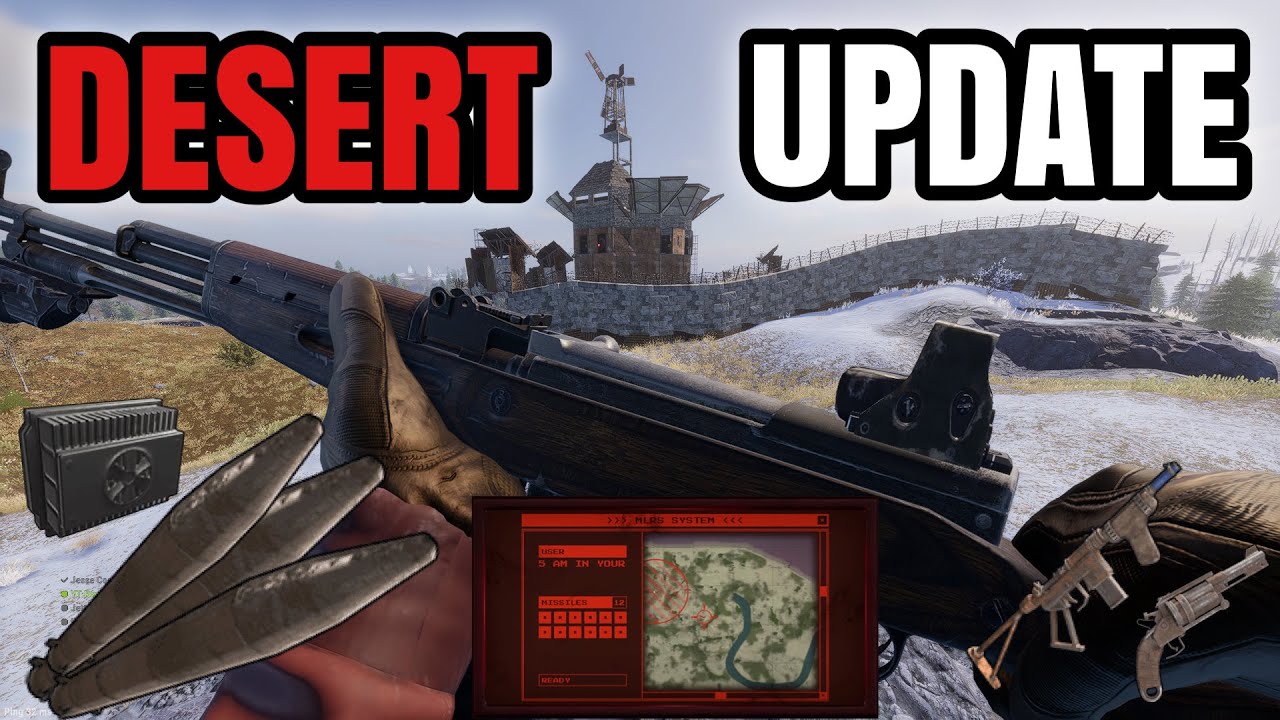 How 30,000 hours DOMINATES the NEW DESERT UPDATE (NEW RECOIL/WEAPONS) - RUST CONSOLE EDITION MOVIE