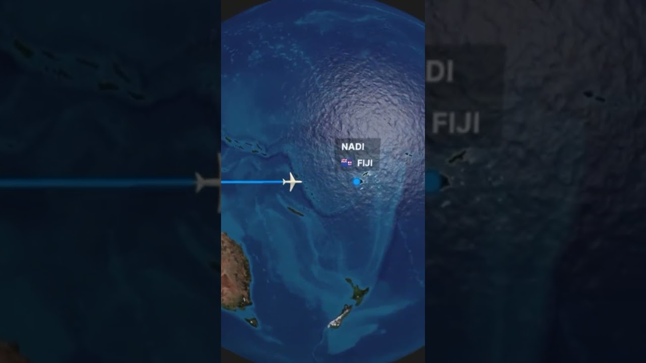 15 Hours in Flight, India to Fiji 🇫🇯 #fiji #fijiairways