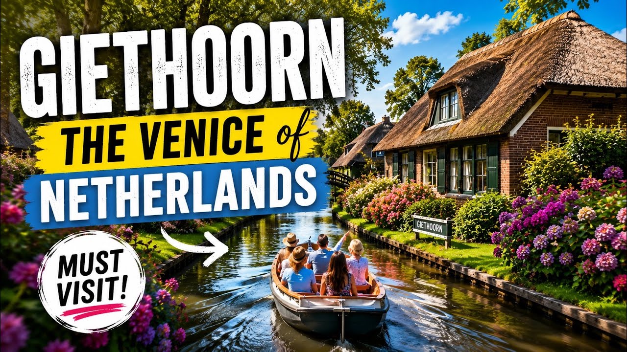 [4K] Giethoorn 🇳🇱 | Most Beautiful Dutch Village | Travel Guide