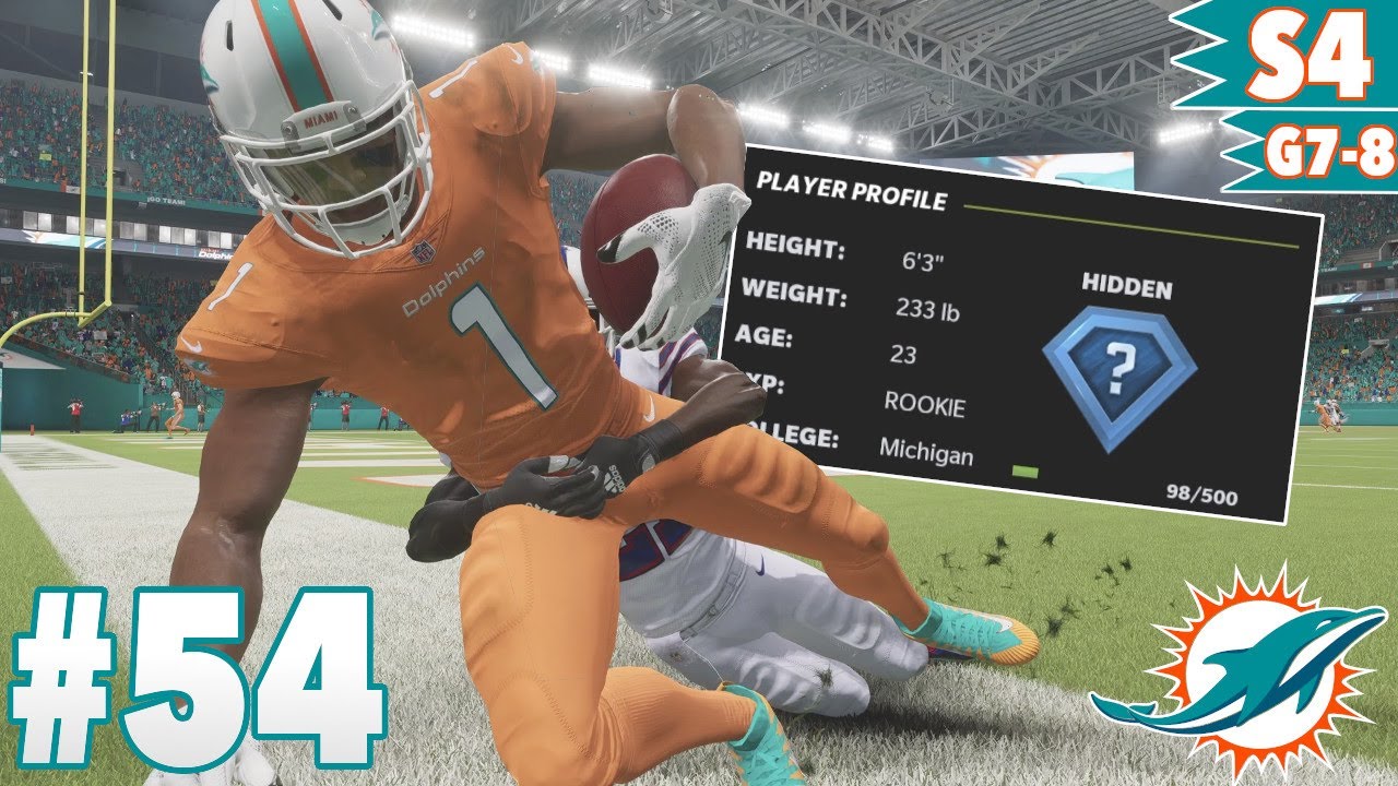 Undrafted Free Agent Goes Bezerk in 1st Start! | Ep 54 | Madden 22 Franchise Dolphins