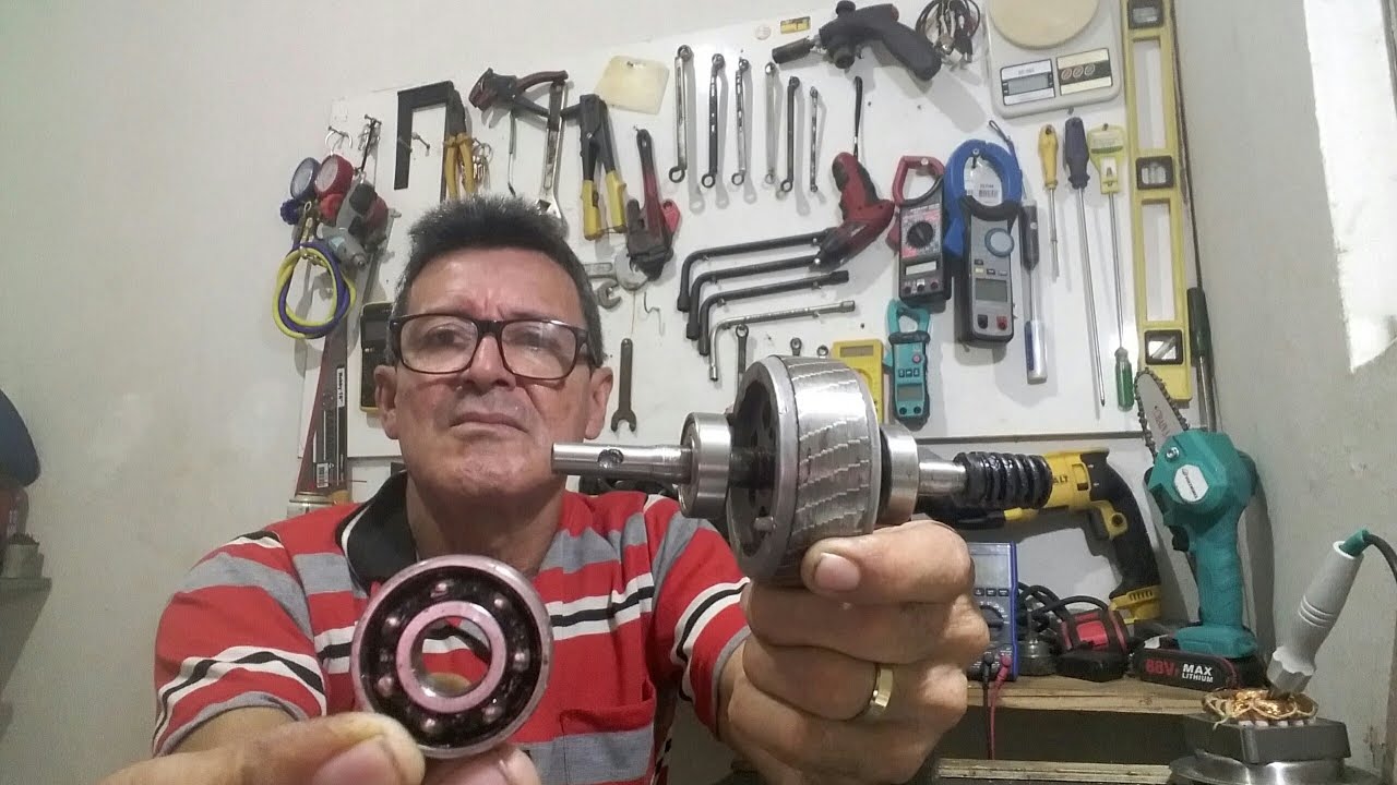 Como Trocar os Rolamentos dos Ventiladores Arge sem o Saca Rolamentos