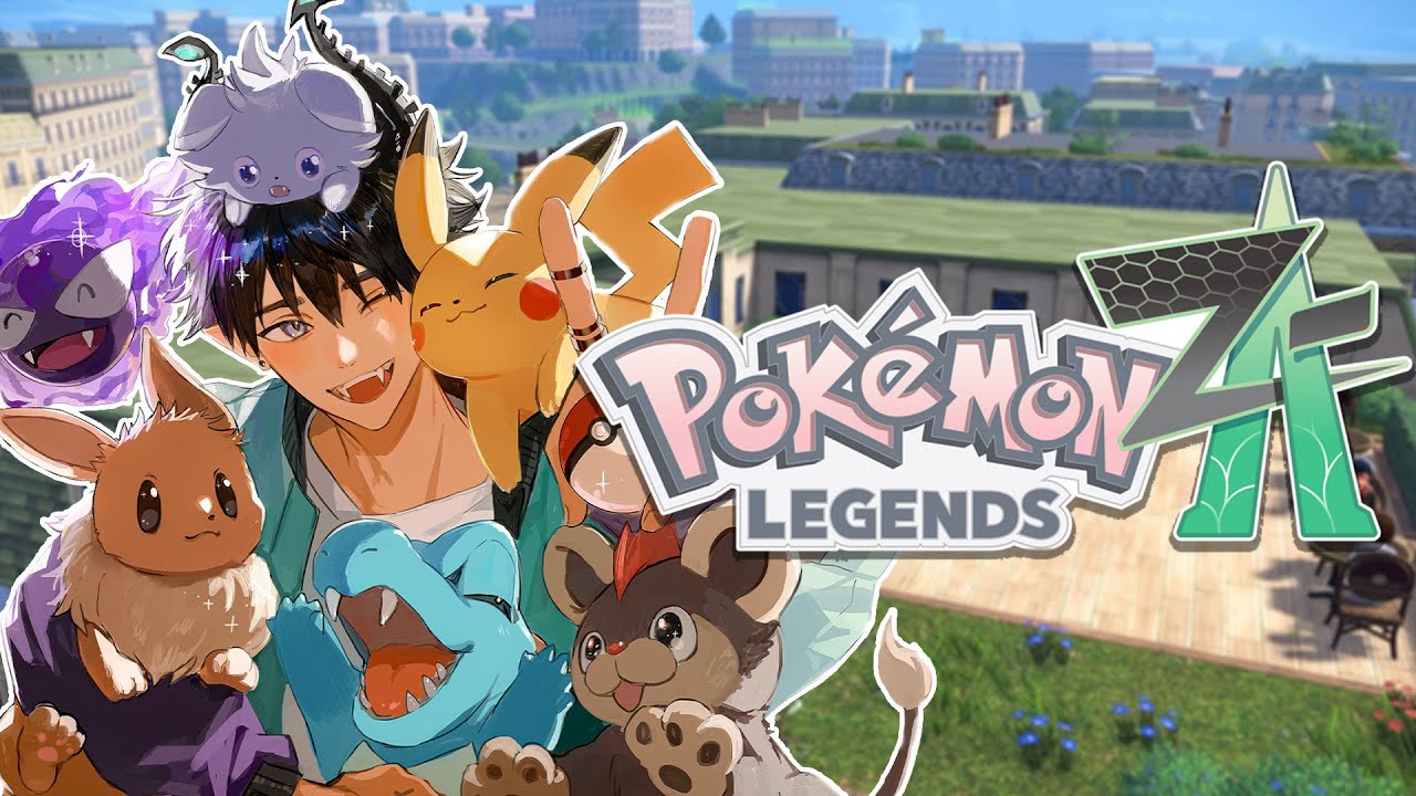 【POKEMON LEGENDS: Z - A】 I AM REN YOTTO 【NIJISANJI EN | Ren Zotto】