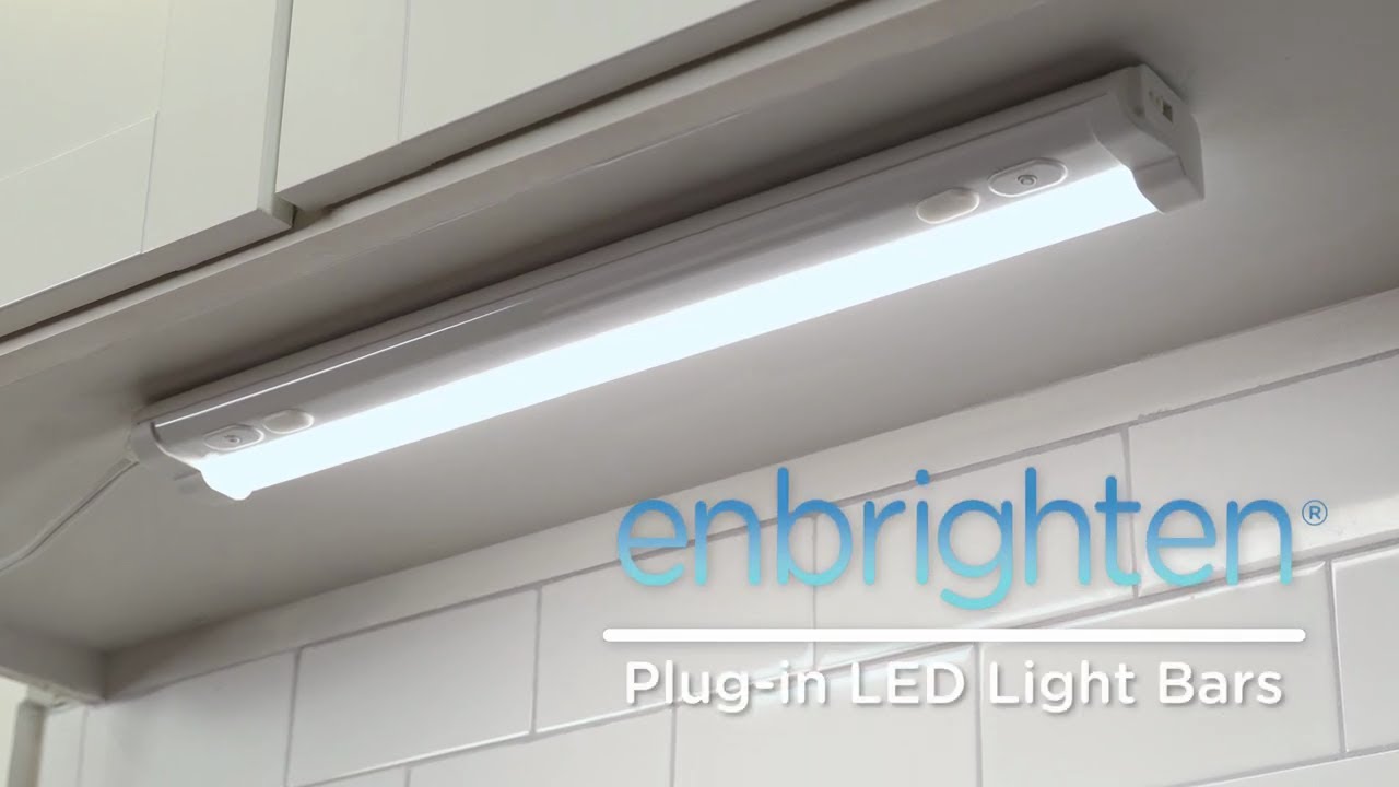 82783, 82785, 82786, 82788   Enbrighten Plug in LED Light Bars Installation
