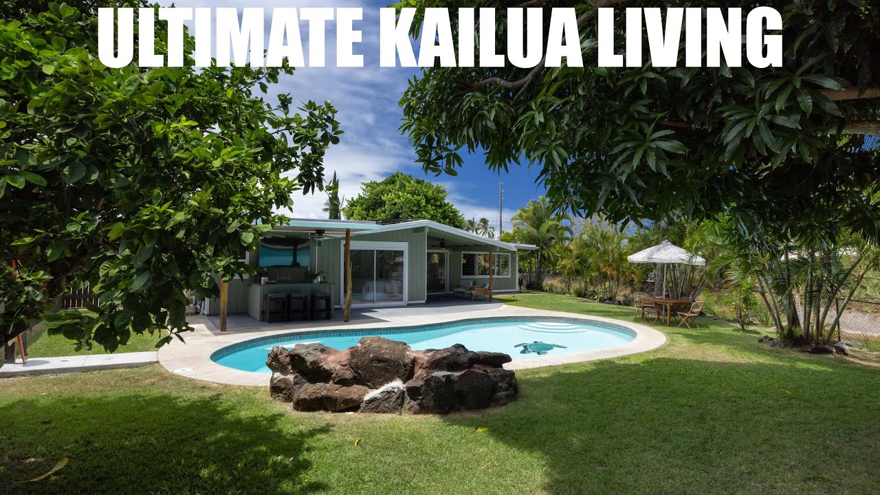 Ultimate Kailua Living | Spacious Backyard & Pool in a Perfect Location