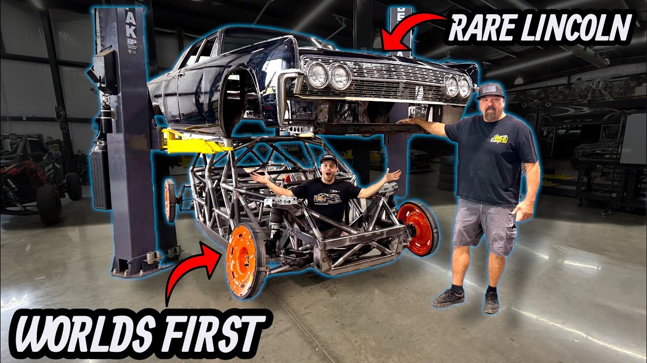 My Dad and I Unveil the World&rsquo;s FIRST Widebody Lincoln Racing Chassis!