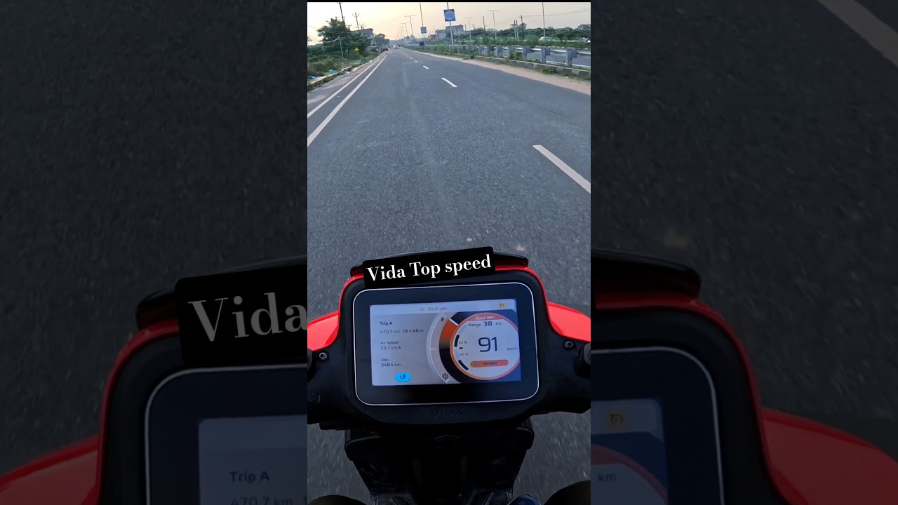 Vida V2 Pro Sport Mode Top Speed Test 🔥 | EV Scooter Real Performance Check @gouravkumar