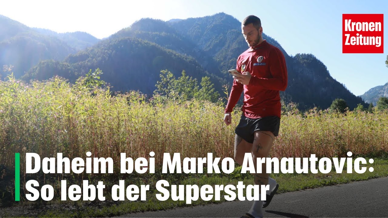 Daheim bei Marko Arnautovic: So lebt der Superstar | krone.tv SPORT