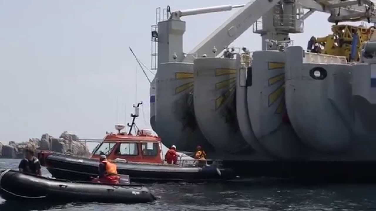 Superfast underwater fibre cable to St Mary's, Isles of Scilly
