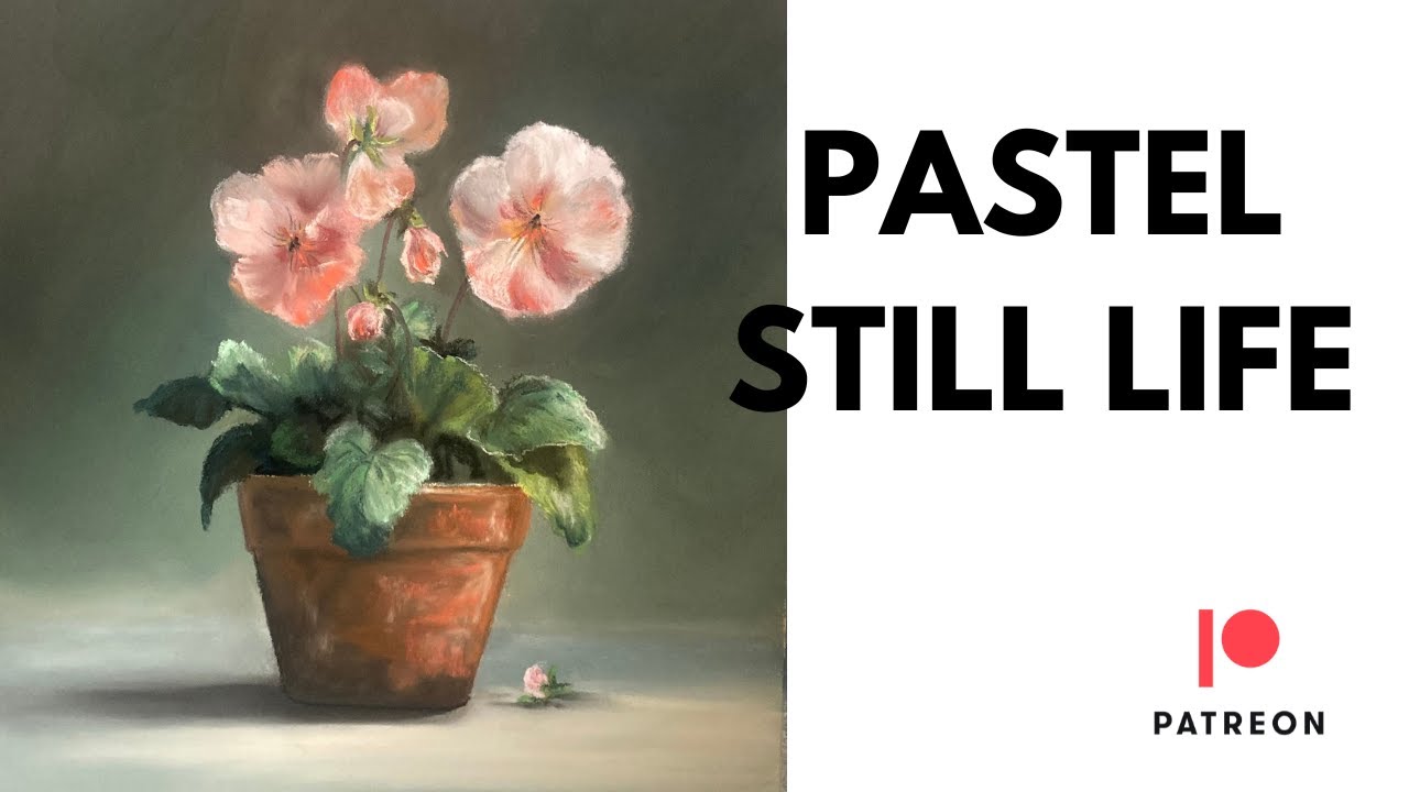 STILL LIFE IN PASTEL - Timelapse
