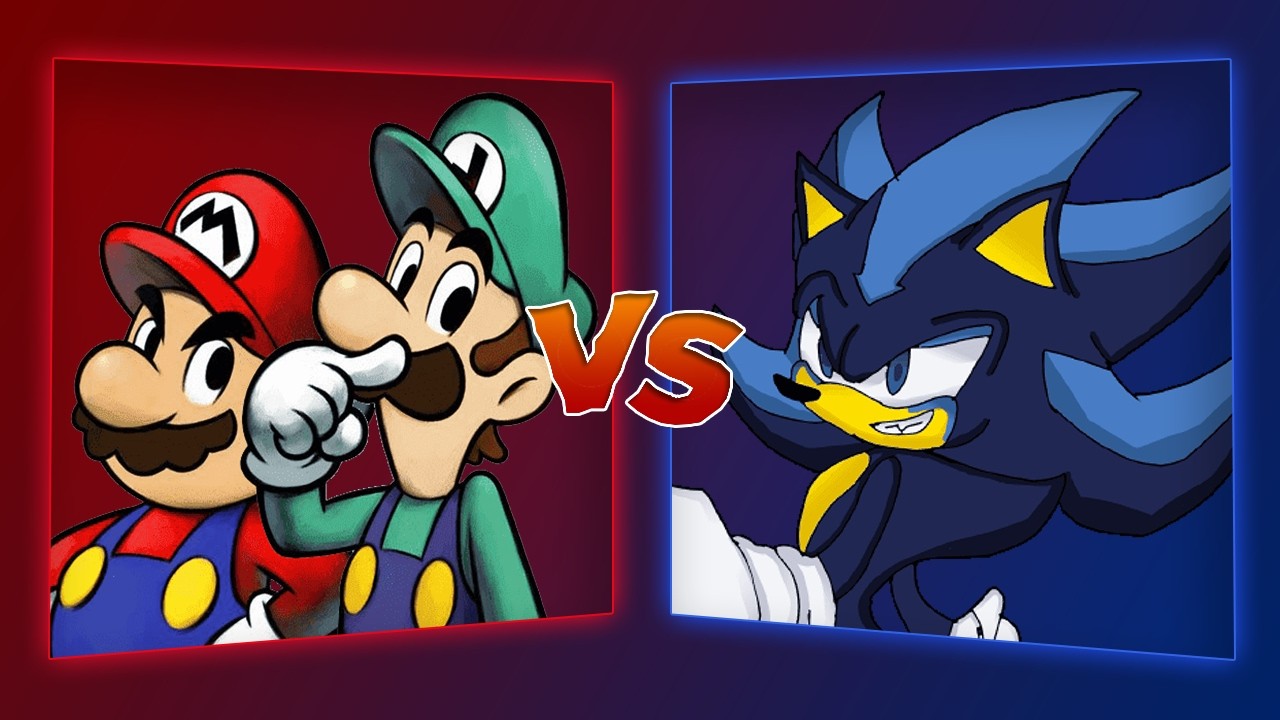 MUGEN Battle - Mario/Luigi vs Seelkadoom