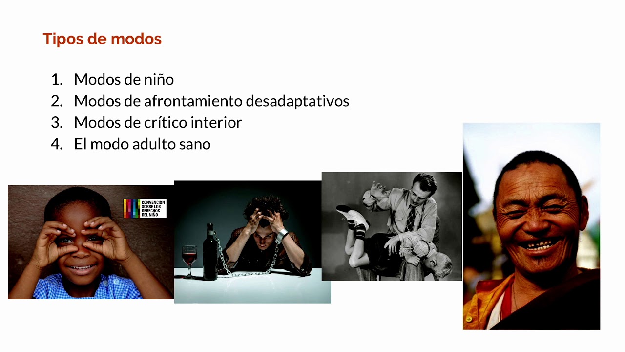 Trabajo de modos en terapia de esquemas