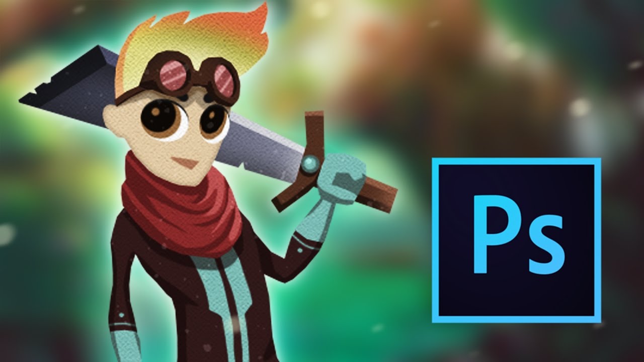 Game Character Design & Animation for 2D Photoshop Tutorial