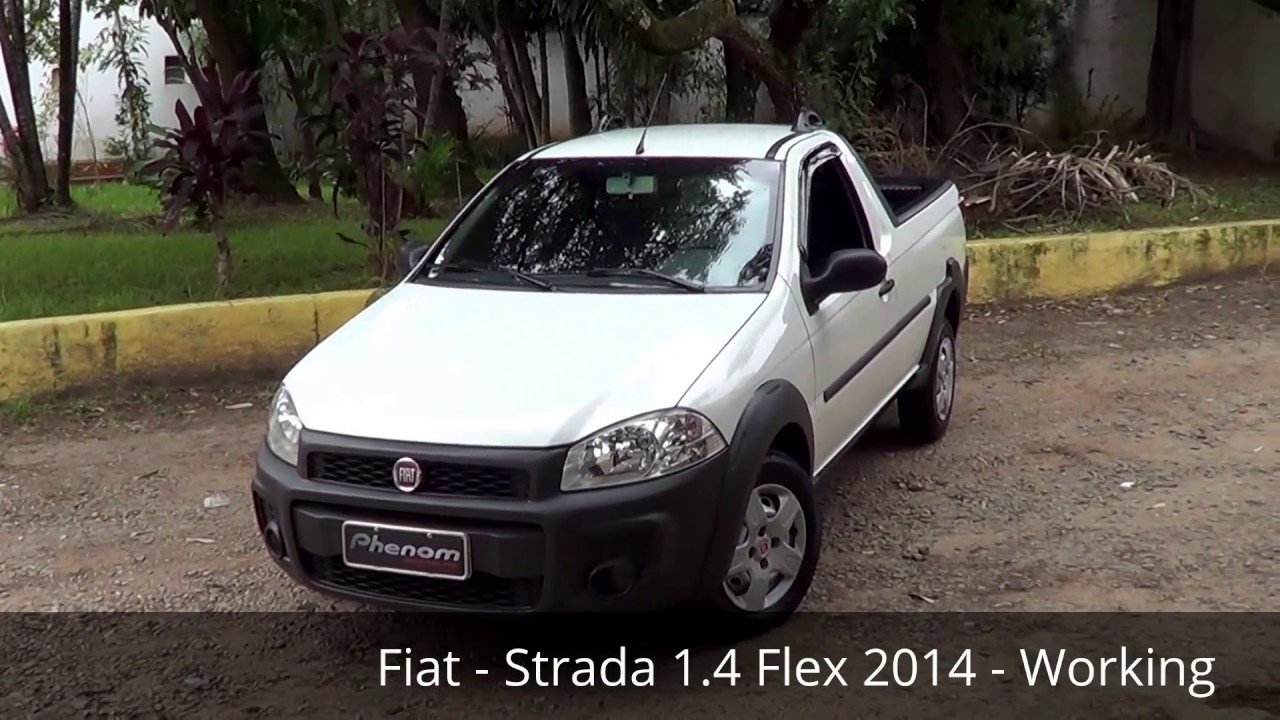 FIAT - Strada 1.4 Working  2014 - Novíssima [VENDIDO]