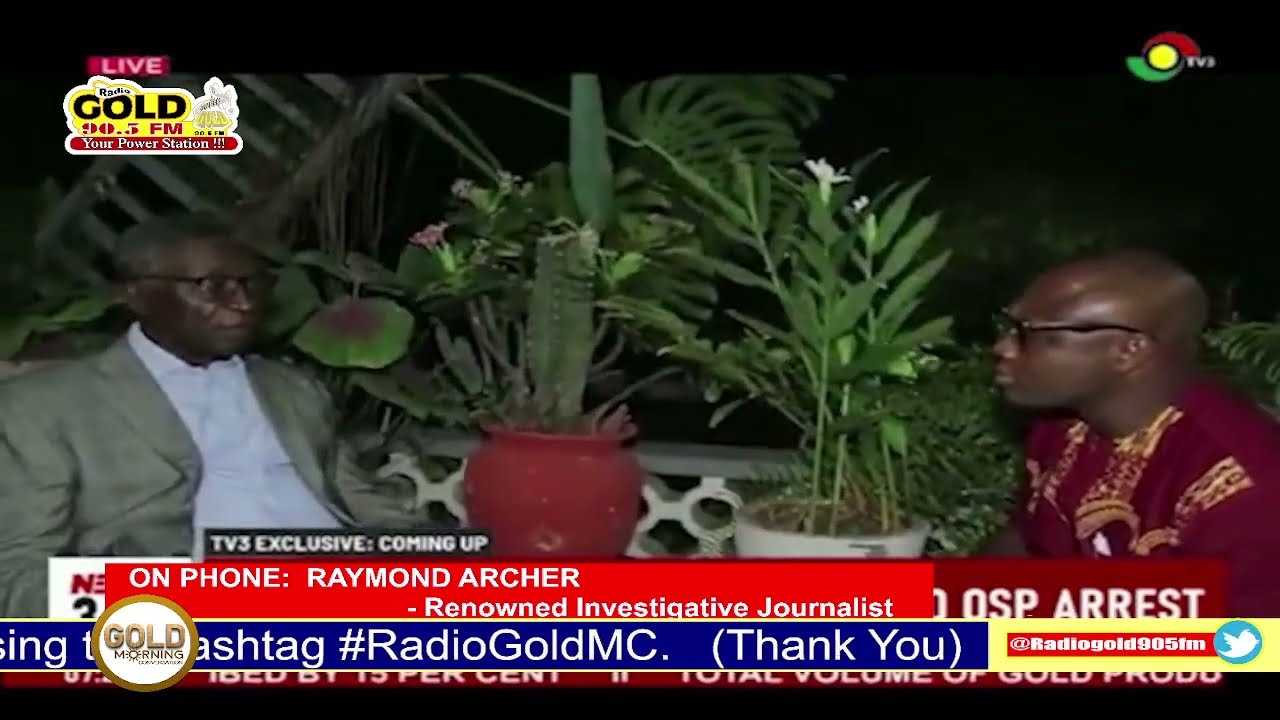 RAYMOND ARCHER RAISES QUESTIONS WITH SPECIAL PROSECUTOR'S INVESTIGATION OF GALAMSEY COMMITTEE