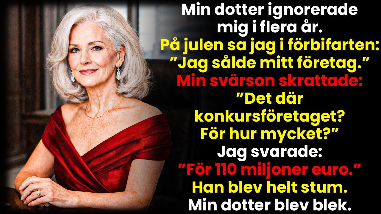Min Dotter Ignorerade Mig I År — På Julen Sa Jag Att Jag Sålt Företaget För €110 Miljoner