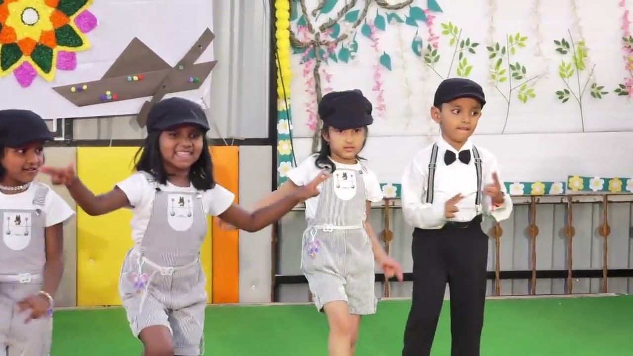 Nursery Kids Dance to a medley