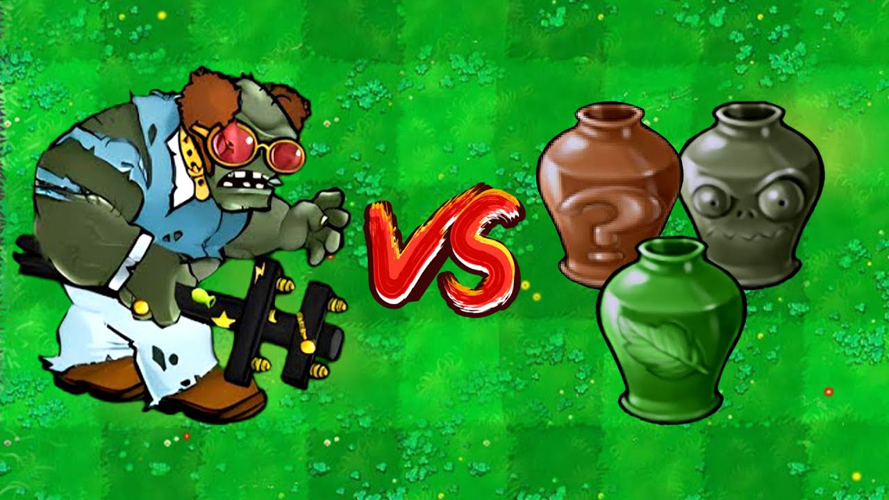 New Disco Gargantuar VS Zombie Vases - Who Will Win? PVZ 1 Hybrid Challenge