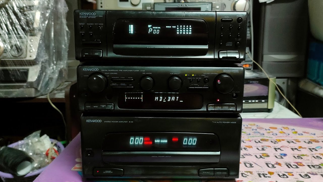 ตัวเครื่อง kenwood รุ่น B-A9 ใช้งาน aux แล้วก็ FM