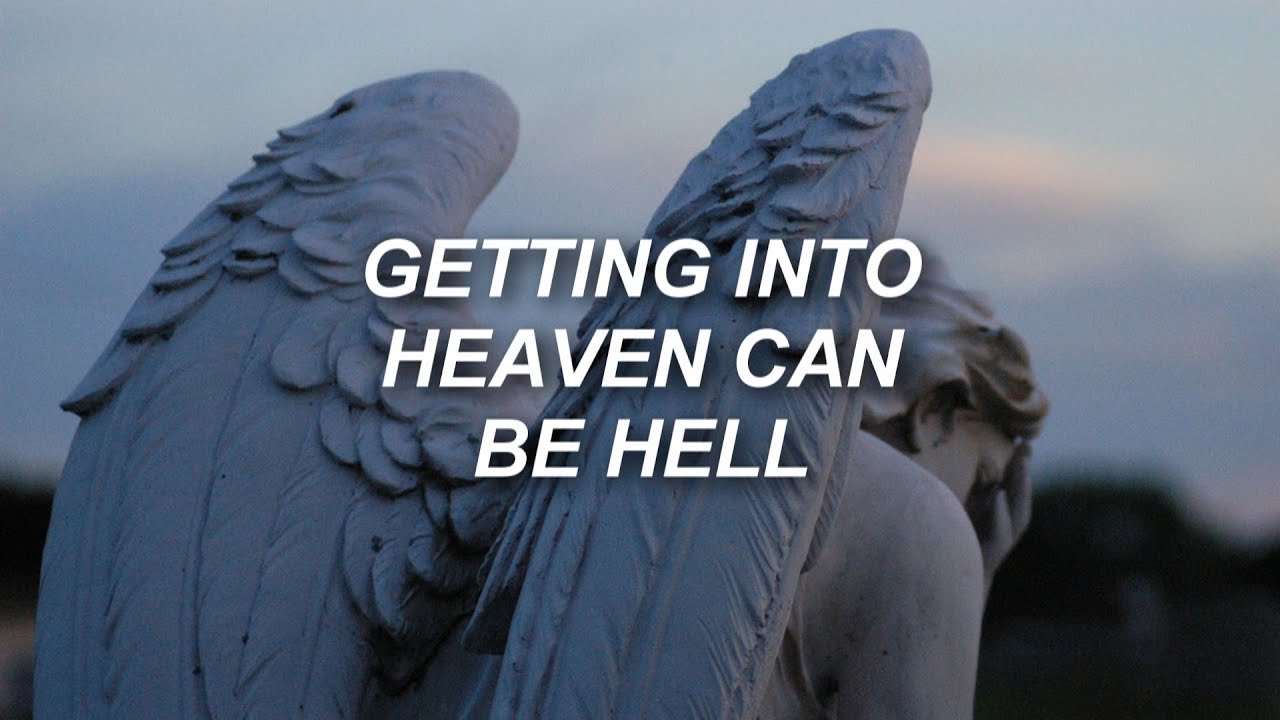 frank iero • getting into heaven can be hell [lyrics]