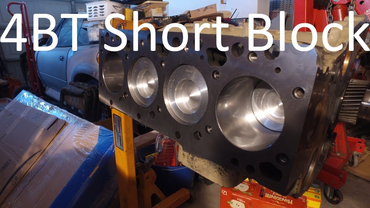 Building a 4BT Short Block (4k)