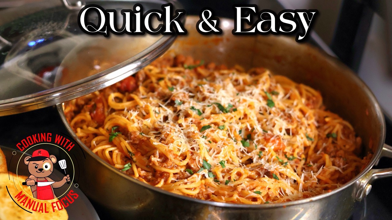 Beyond Easy: One Pot Spaghetti Ready in Less than 30 Minutes