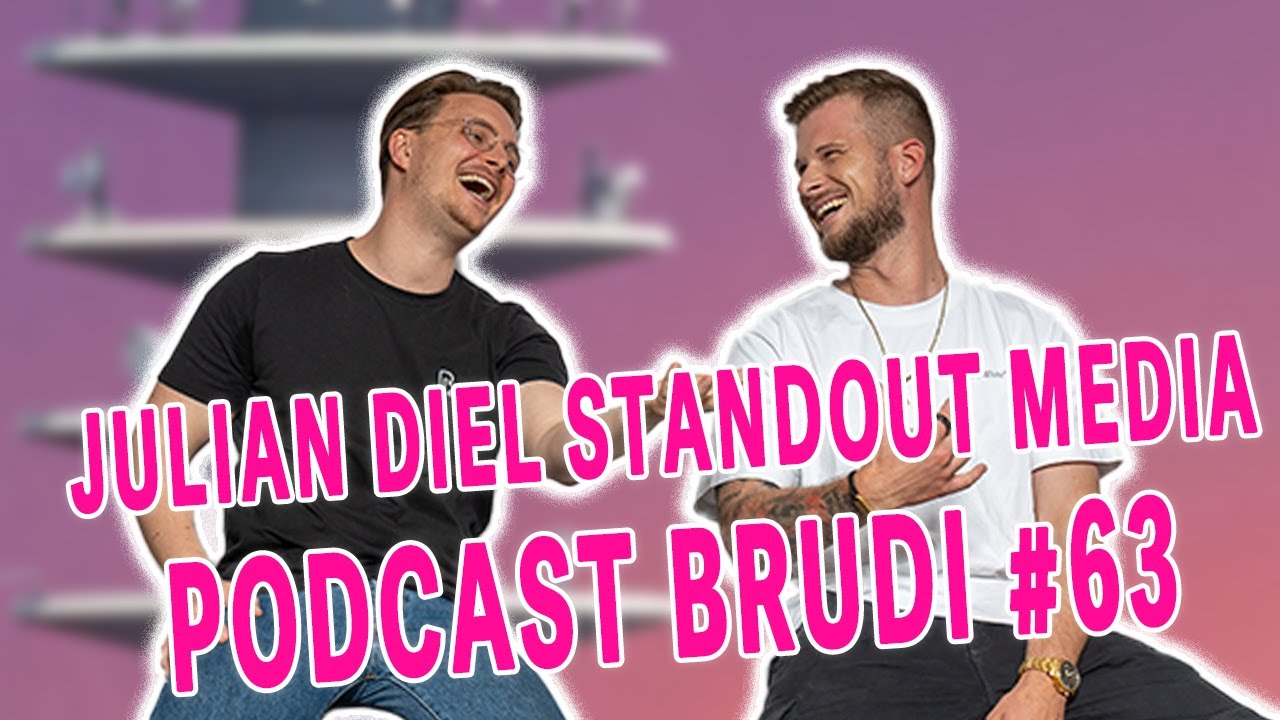 Podcast Brudi #63 Julian Diel (Standout Media) &uuml;ber Social Media Produktion in der Bauindustrie