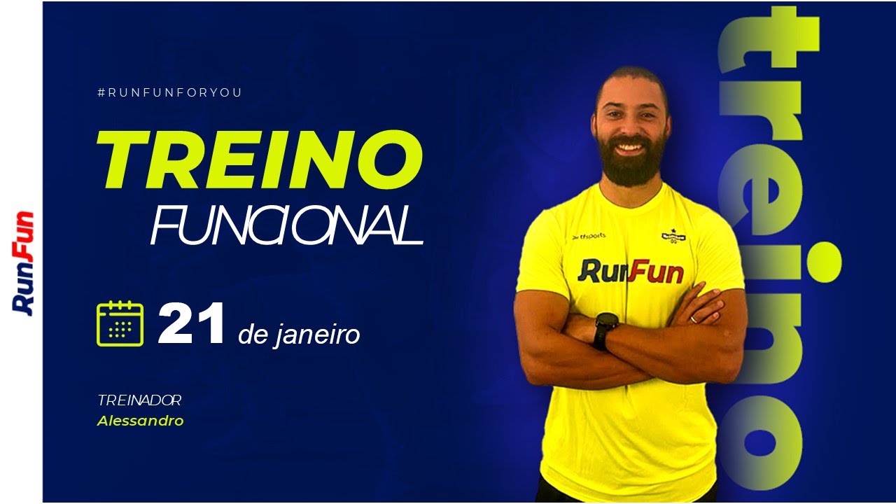 Treino Funcional - Professor Alessandro - 21/01/2026 - RunFun Assessoria Esportiva
