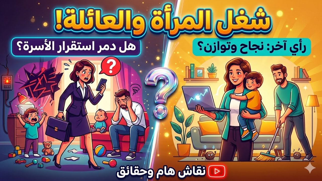 هل دمّر العمل استقرار الأسرة؟ الحقيقة الصادمة عن شغل المرأة والزواج
