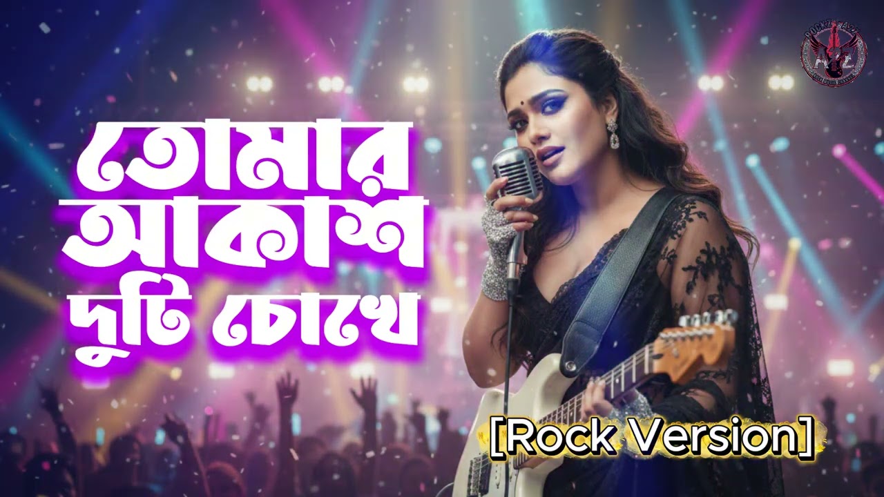 Tomar Akash Duti Chokhe | Female Rock Version | Bangla Rock Song 2026