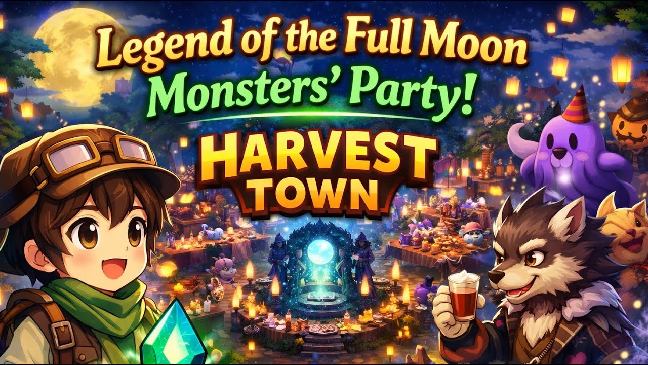 Legend of the Full Moon: 2. Monsters’ Party | Harvest Town Exploration