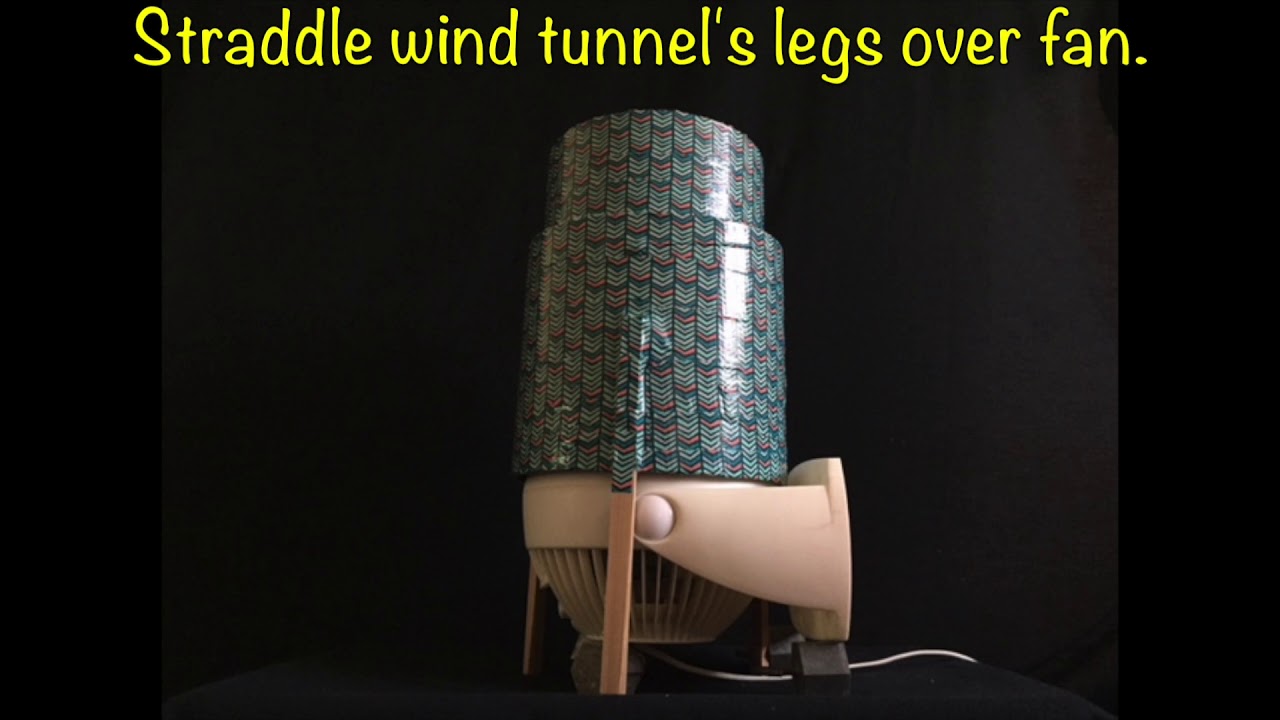 How to Make a Vertical Wind Tunnel