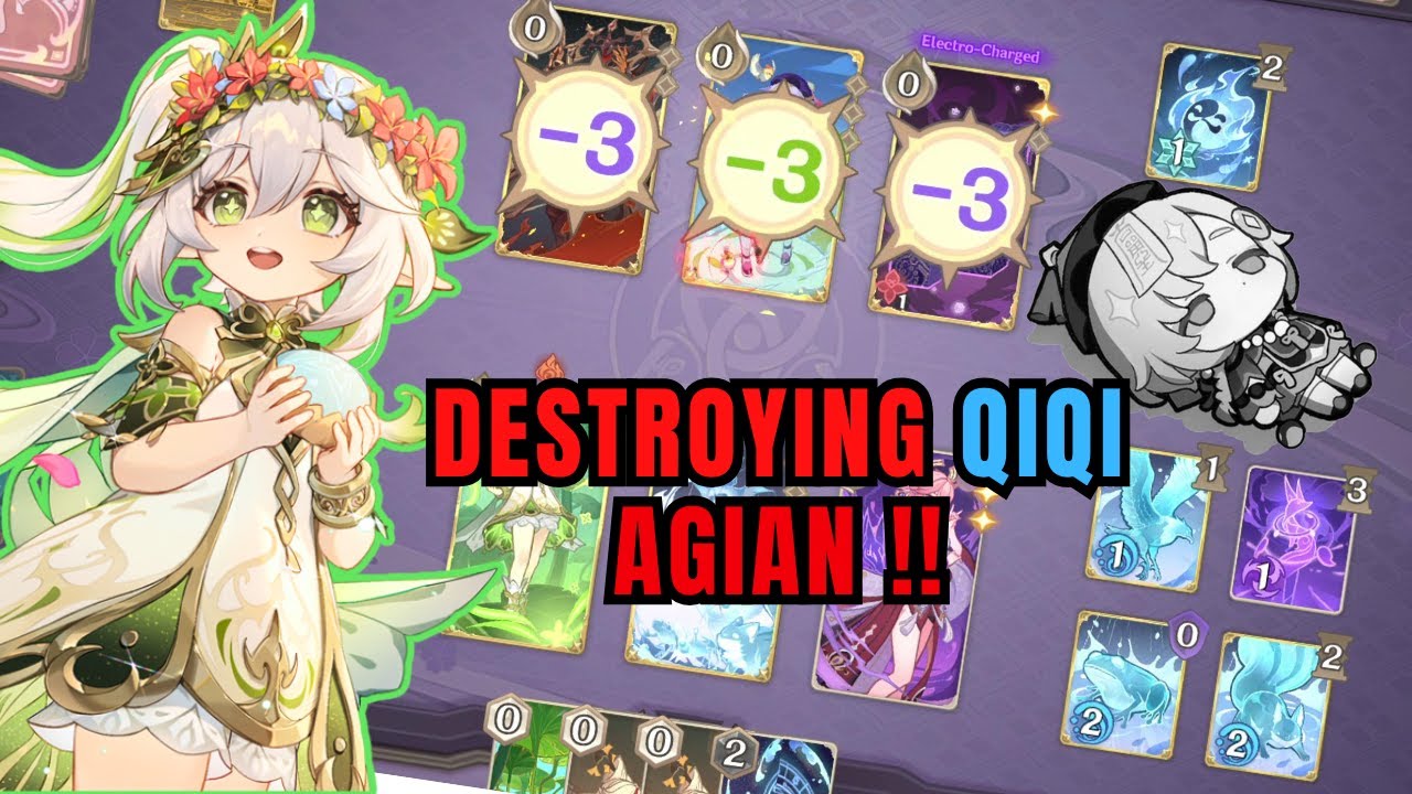 The Best Nahida  Deck ?? : Genshin Impact TCG 4.0