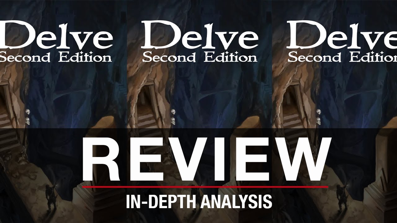 Обзор и захватывающий перелистывание страниц настольной ролевой игры Delve 2nd Ed #ttrpg