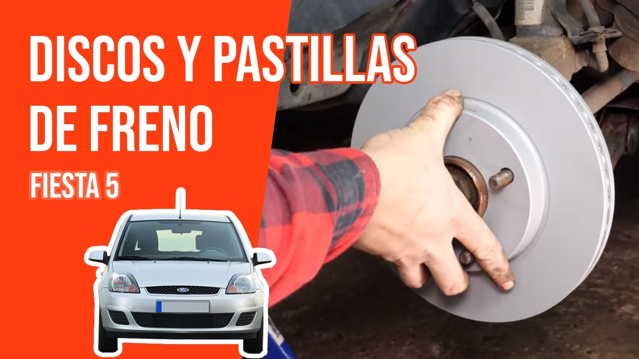 Cómo cambiar los discos y las pastillas de freno delanteros FIESTA 5 🚗