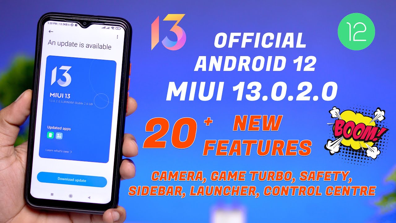 Official Android 12 MIUI 13 update for Poco M2, 20+ New features | Poco M2 MIUI 13 Android 12